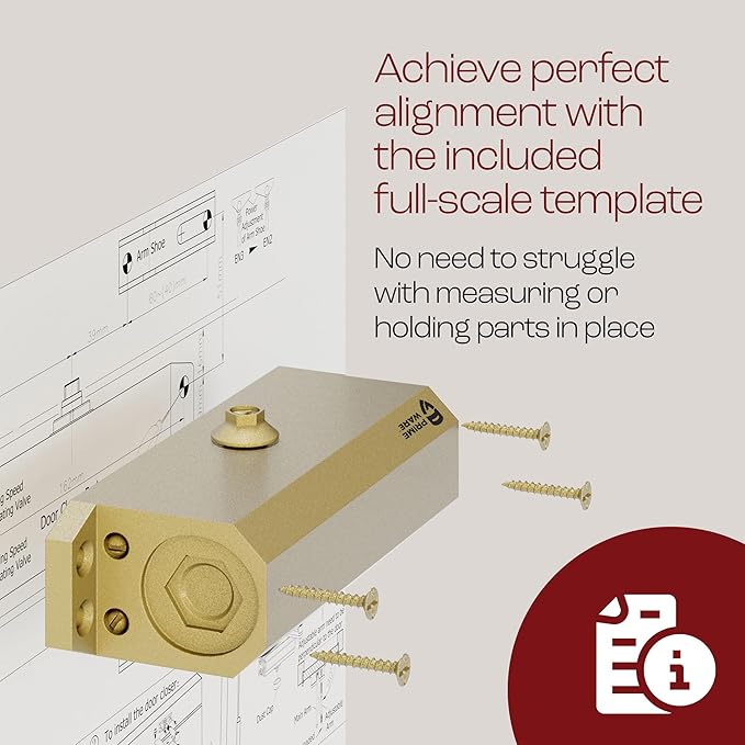 PrimeWare DC-300 Automatic Adjustable Door Closers - Image 6
