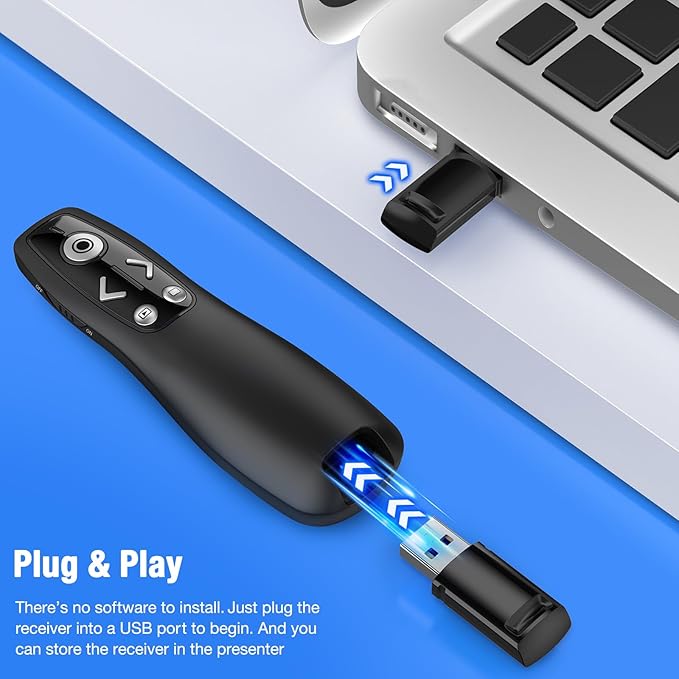 Presentation Clicker Wireless Presenter Remote - Image 4