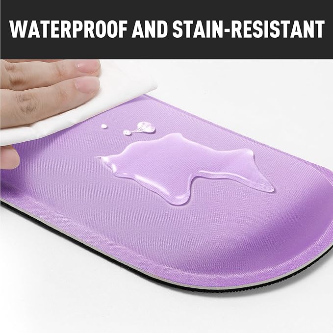 Gimars Upgrade Enlarge Silky Gel Memory Foam Keyboard Wrist Rest, Wrist Rest - Image 7