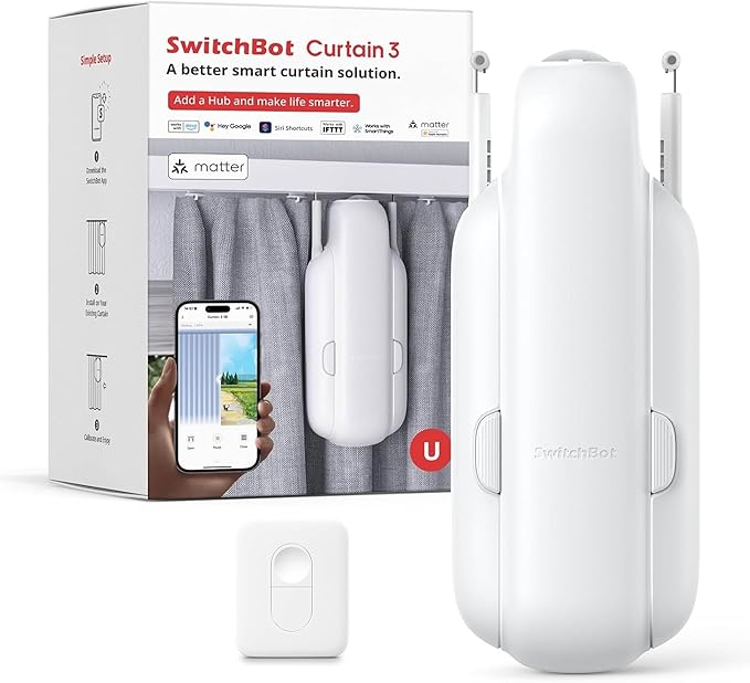SwitchBot Automatic Curtain Opener by SwitchBot