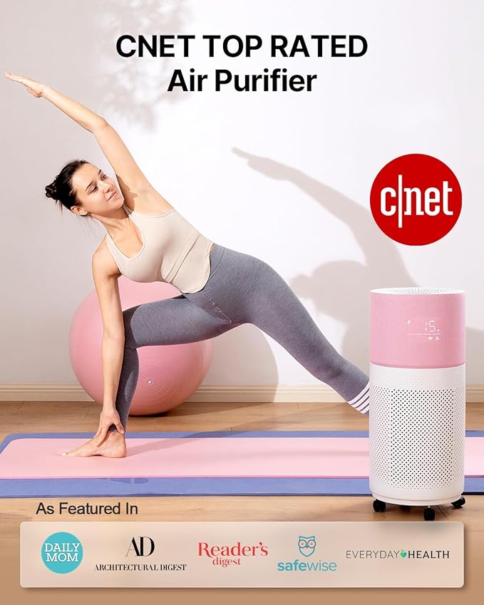 CleanForce Air Purifier for Home Large Room up to 2550 ft², Swiss Sanitized - Image 8