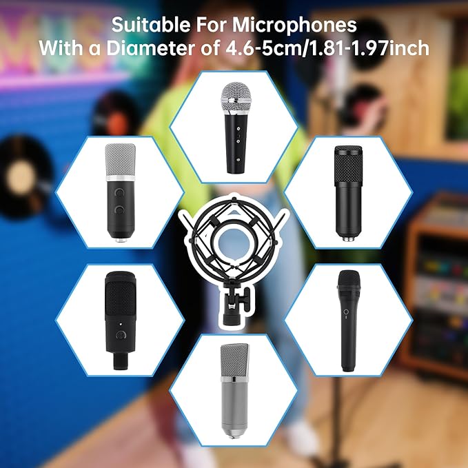 Anti-vibration Microphone Shock Mount - Image 7