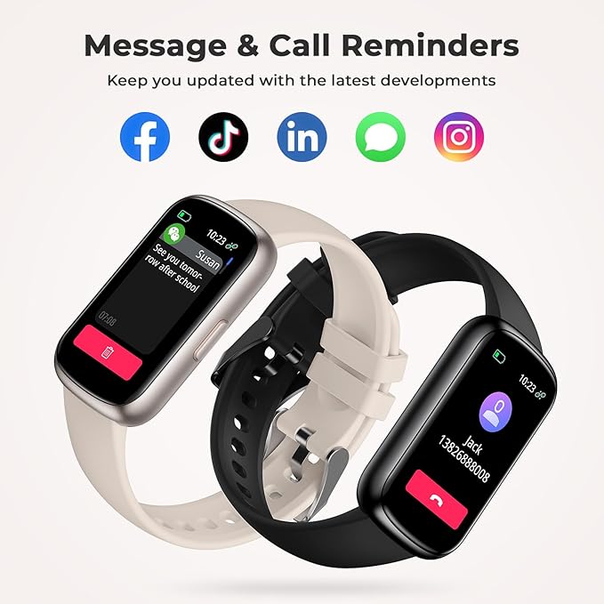 TIFOZEN Fitness Tracker for Women Men, Smart Watch Band - Image 4