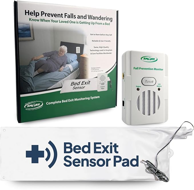 Smart Caregiver Bed Alarm for Elderly Adults – Fall Prevention System by SmartCaregiver