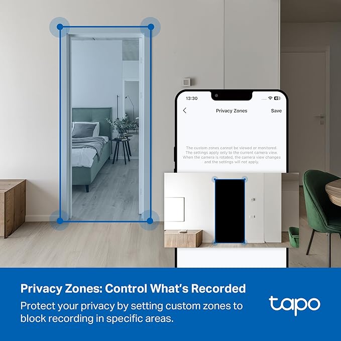 Tapo 1080p Indoor/Outdoor Security Camera - Image 8