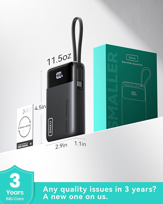 INIU Portable Charger, Small 20000mAh Power Bank - Image 7