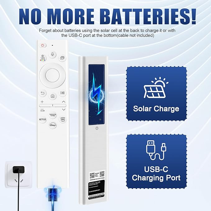 for Samsung tv Remote Solar Voice Replacement - Image 7