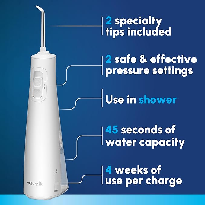Waterpik Cordless Pulse Rechargeable Portable Water Flosser - Image 2