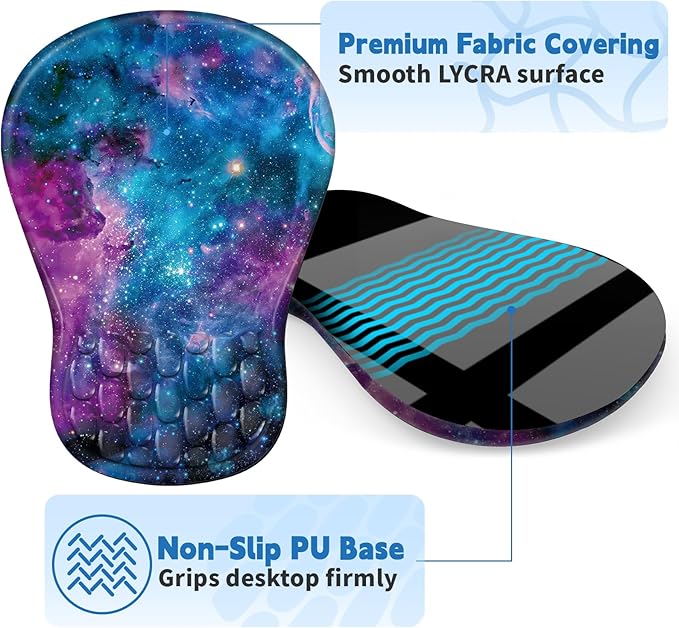 YIWEI Ergonomic Mouse Pad with Wrist Rest - Image 5