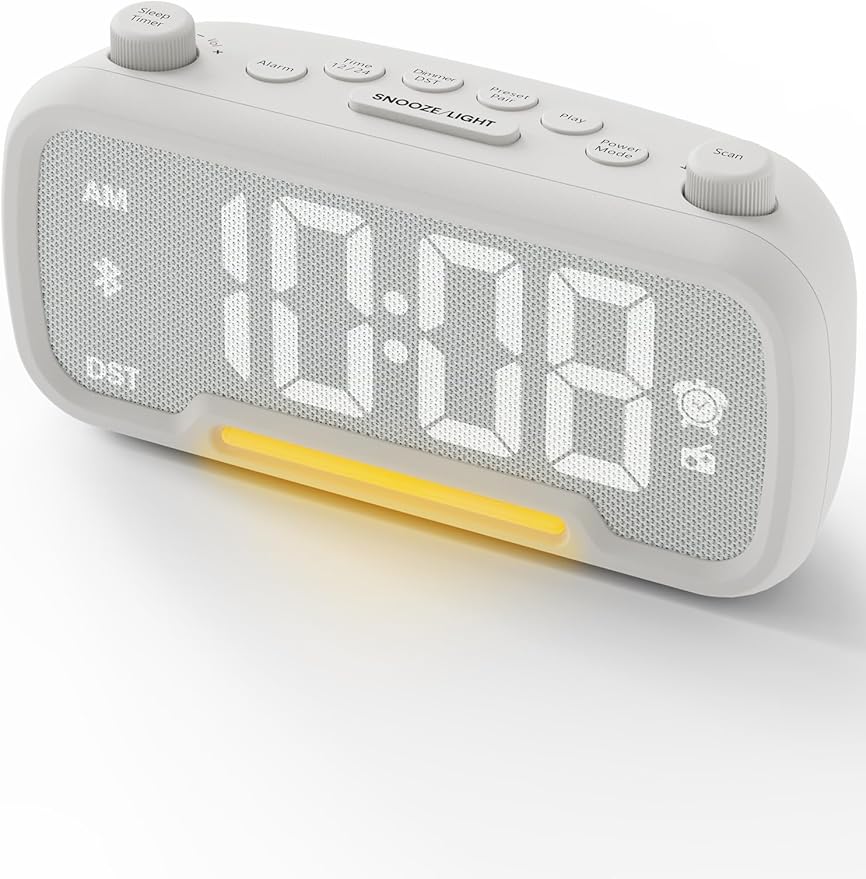 ROCAM Clock Radio, FM Radio Alarm Clock by ROCAM