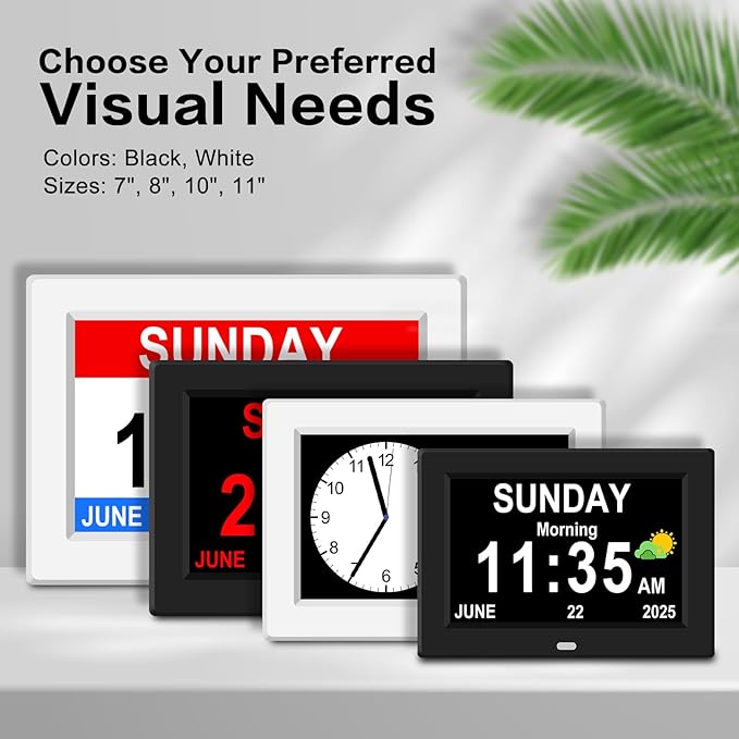 11'' Large Display Digital Alarm Clock - Image 8