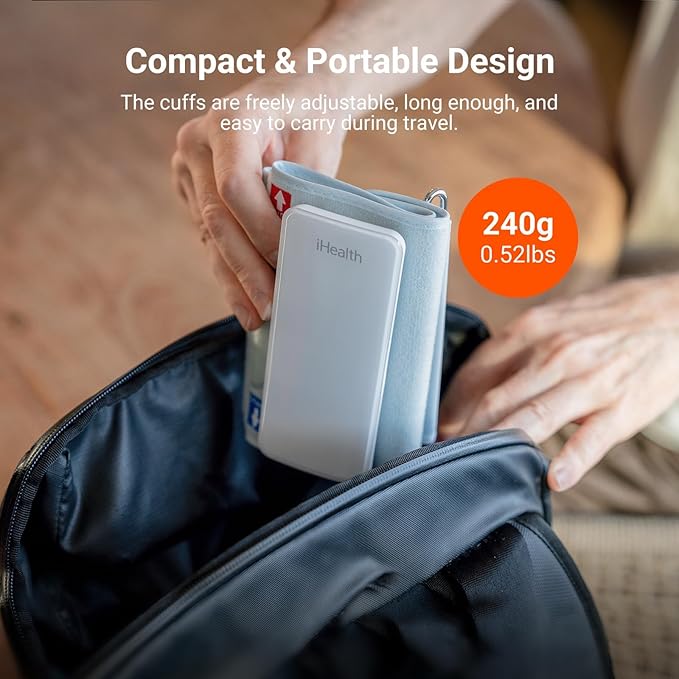 iHealth Neo Wireless Blood Pressure Monitor, Upper Arm Cuff, Ultra-Thin & - Image 5