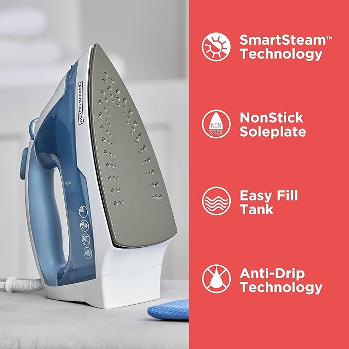 BLACK+DECKER Easy Steam Compact Iron - Image 2