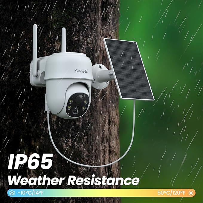 Cinnado 2K Cameras for Home Security-2.4G WiFi Outdoor Camera Wireless - Image 8