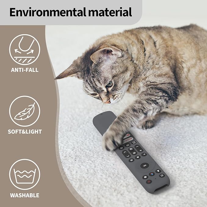 Hi Color Silicone Cover for TCL RC813 FMB1/RC923/RC902V Remote Protective Case - Image 6