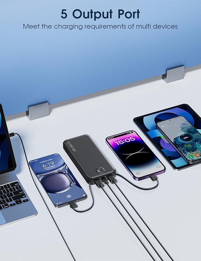 Nusyddy 22.5W Super Fast Charging Portable Charger - Image 8