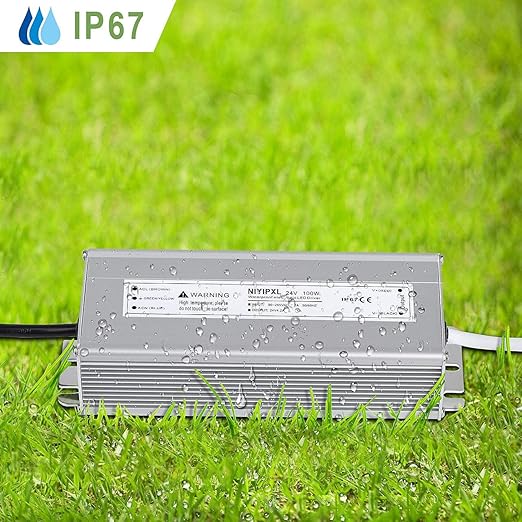 LED Driver 100 Watts 24V DC Low Voltage Transformer， Waterproof IP67 LED Power - Image 7