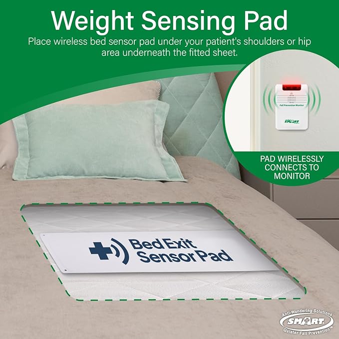 Smart Caregiver Cordless Bed Exit Alert - Image 2