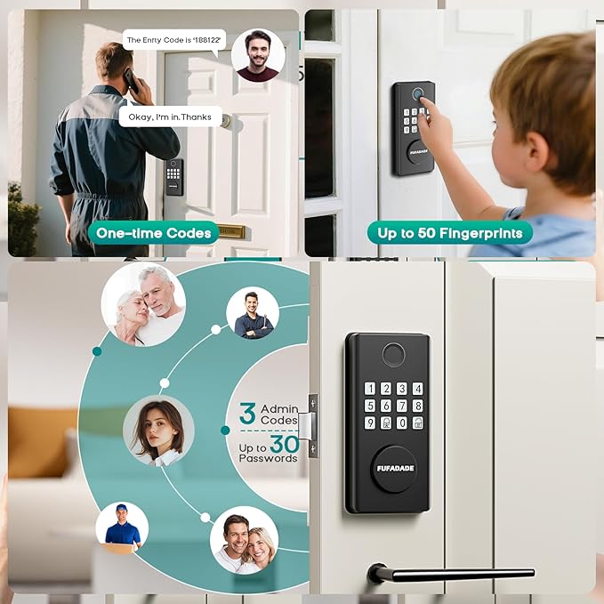 Digital Door Lock with Keypad Set - Image 6