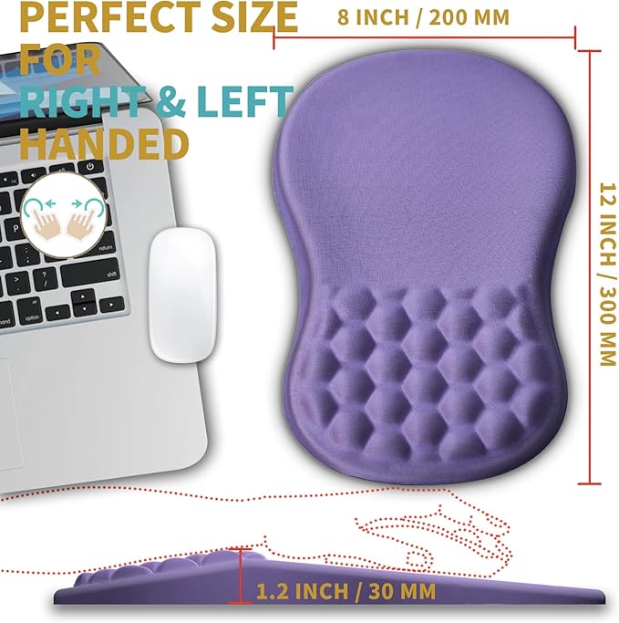 Hokafenle Ergonomic Mouse Pad Wrist Support - Image 4