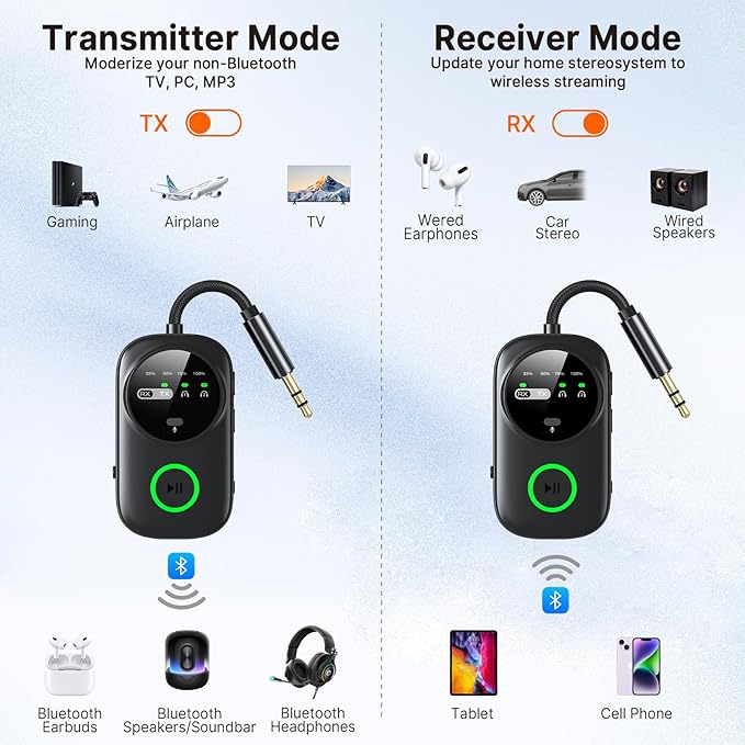 PinPure Bluetooth 5.4 Transmitter Receiver - Image 3
