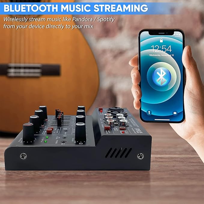 Pyle Professional Wireless DJ Audio Mixer - Image 5