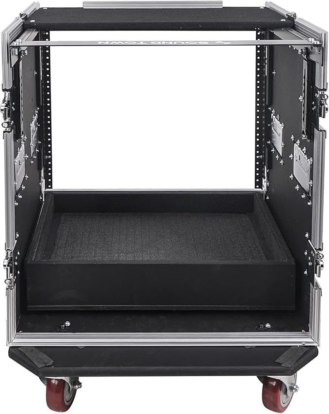 Sound Town 12U PA DJ Pro Audio Rack/Road ATA Case - Image 4