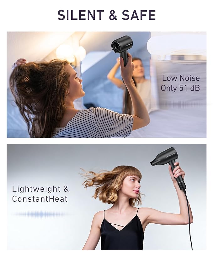 Cosy Companions High-Speed Ionic Hair Dryer, 150000 RPM Brushless Motor - Image 7