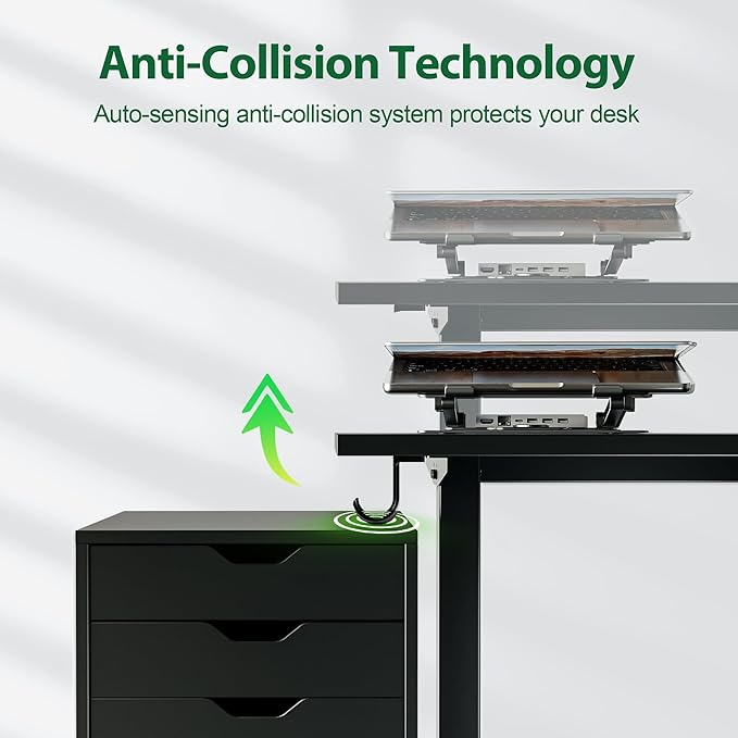 Agilestic Electric Standing Desk, Extra Large 71 x 31.5 Inches Height - Image 6