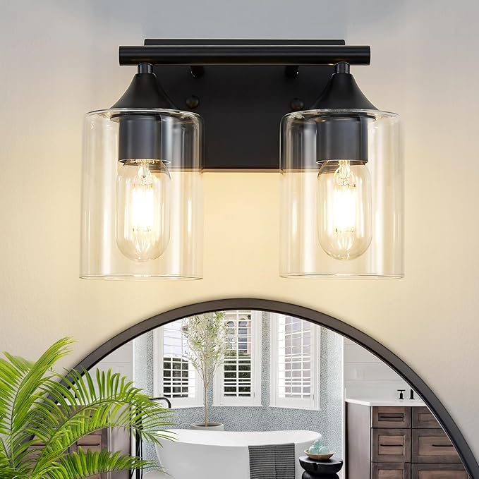 XPEHK Vanity Lighting Fixtures, 2-Light Bathroom Lights Over Mirror, Modern by XPEHK