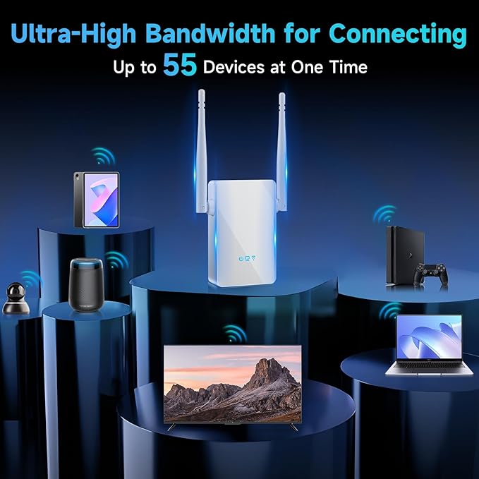 2026 WiFi Extender Signal Booster, New Gen Internet Booster - Image 8