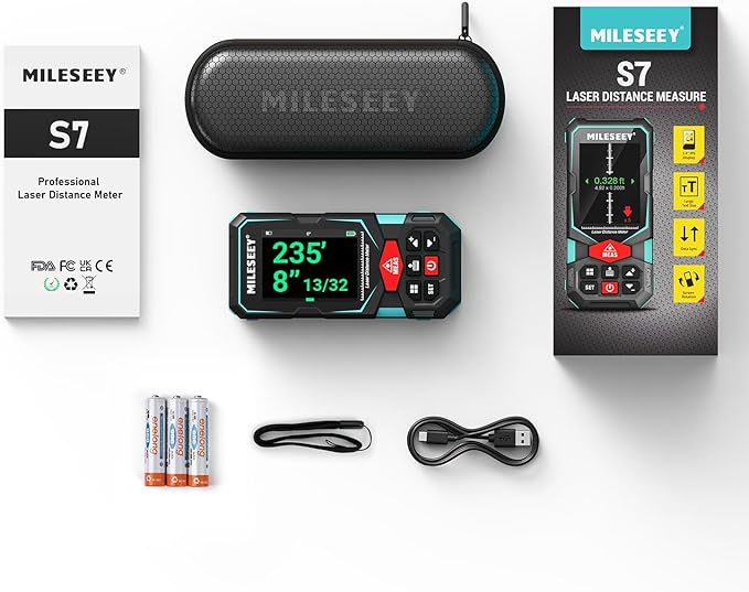Laser Measurement Tool, MiLESEEY 330Ft Multifunctional Laser Measure - Image 8