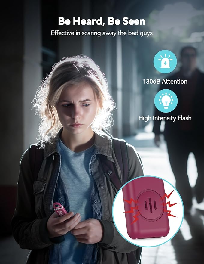 TECKNET Rechargeable Personal Safety Alarm - Image 2
