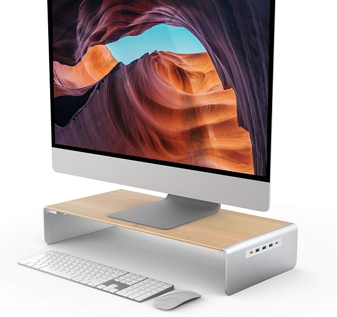 j5create Wooden Monitor Stand by j5create