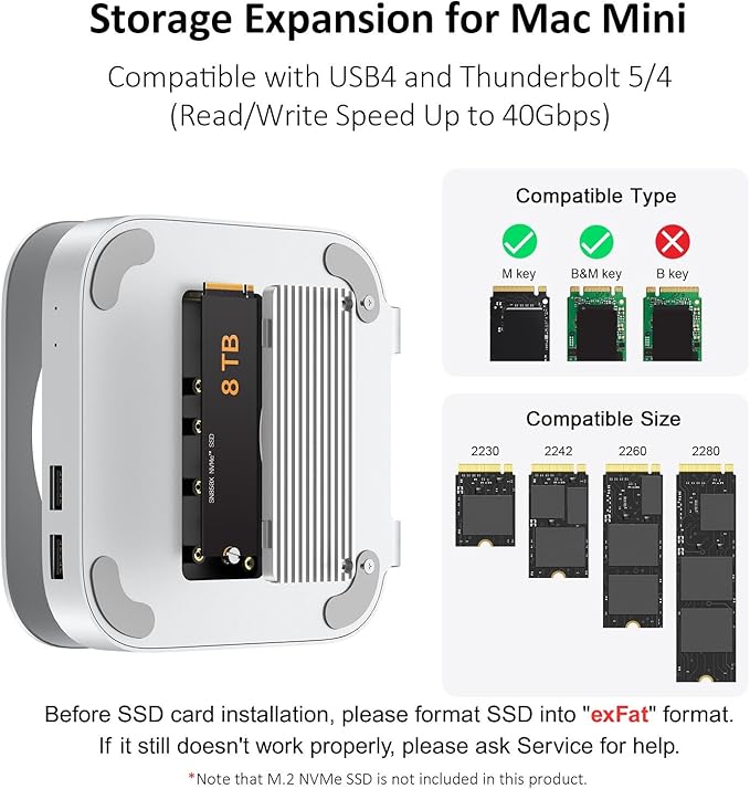 Akkyajaure 40Gbps USB4 Hub & Stand - Image 4