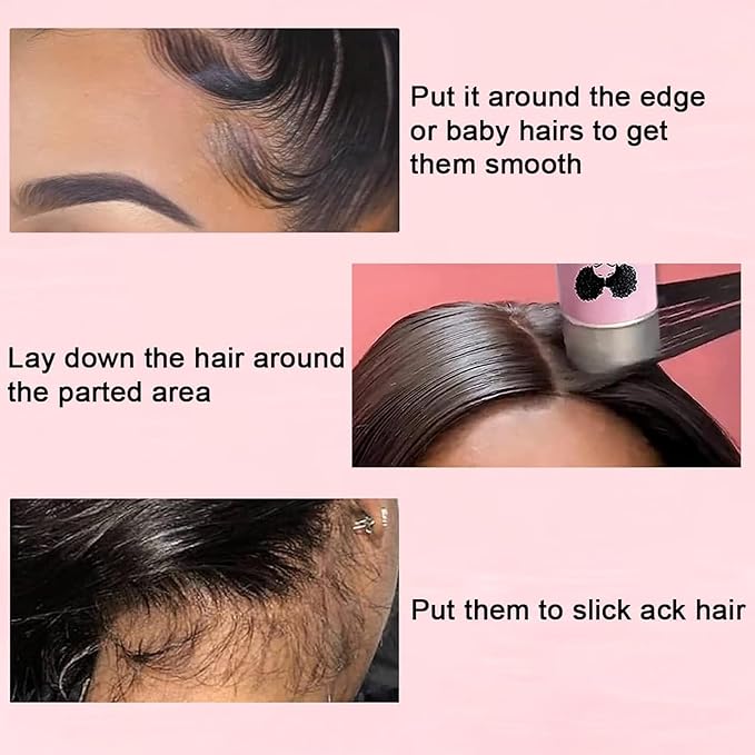 Strong Hold Non-Greasy Edge Control Gel and Wax Stick - Image 8