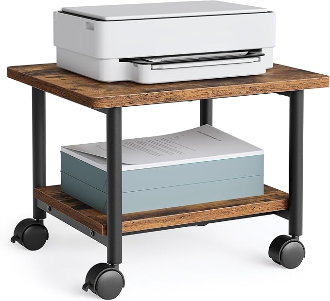 VASAGLE Heavy-Duty Printer Stand by VASAGLEbySONGMICSHOME