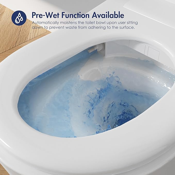 Eridanus Smart Toilet with Bidet Built in, One Piece Bidet Toilet - Image 9