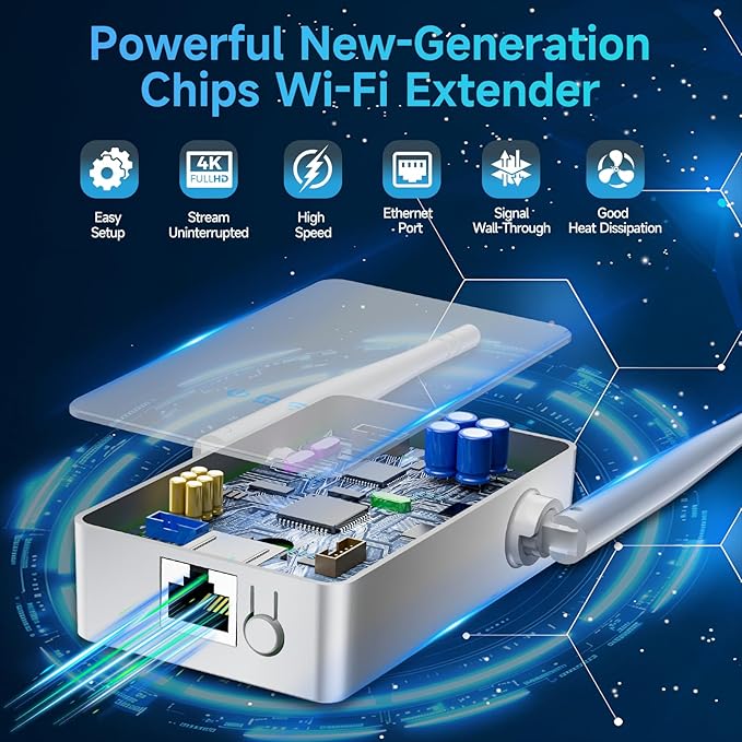 2026 WiFi Extender Signal Booster, New Gen Internet Booster - Image 5