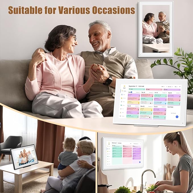 Digital Calendar: 15.6-inch Electronic Calendar & Chore Chart, Smart - Image 7