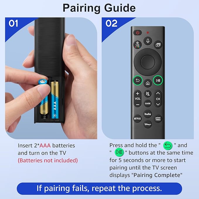 【2 Pack】 Voice Remote Replacement - Image 4