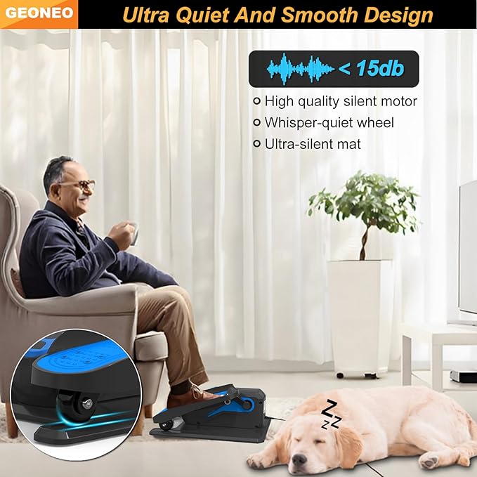 Under Desk Elliptical Machine, Electric Elliptical Exerciser - Image 4