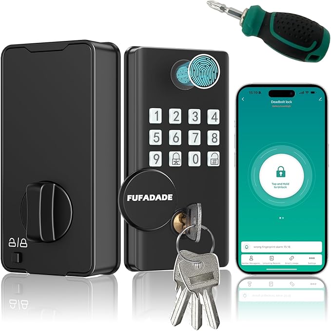 Digital Door Lock with Keypad Set by Unknown