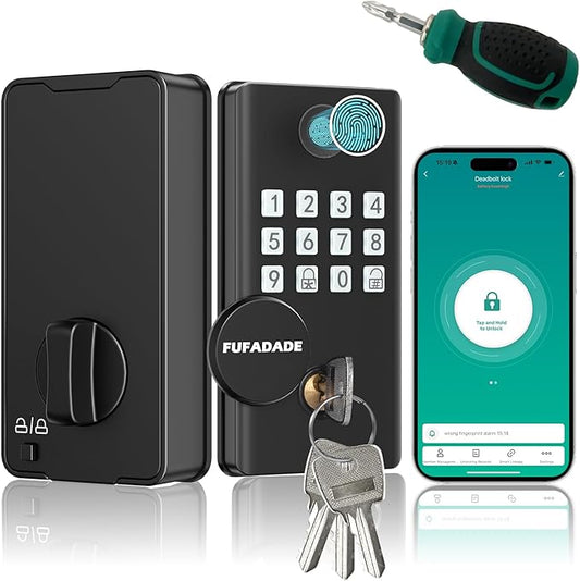 Digital Door Lock with Keypad Set by Unknown