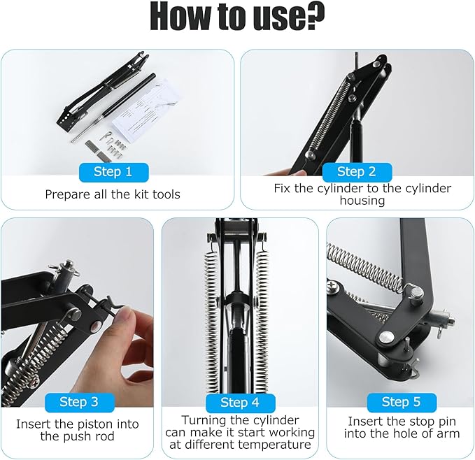 CHANGE MOORE Auto Vent Opener Automatic Greenhouse 1Pack Window Opener Roof - Image 5