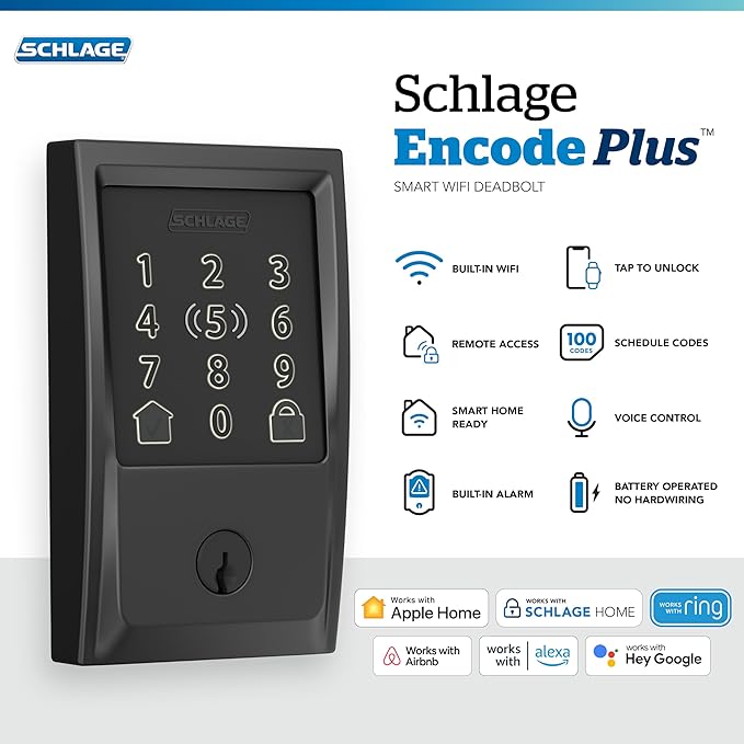 Schlage Encode Plus Smart Wi-Fi Lock - Image 2