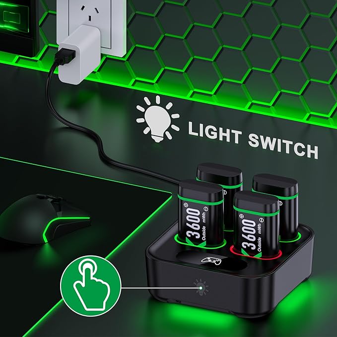 DINOSTRIKE 6x3600mWh Rechargeable Battery - Image 3