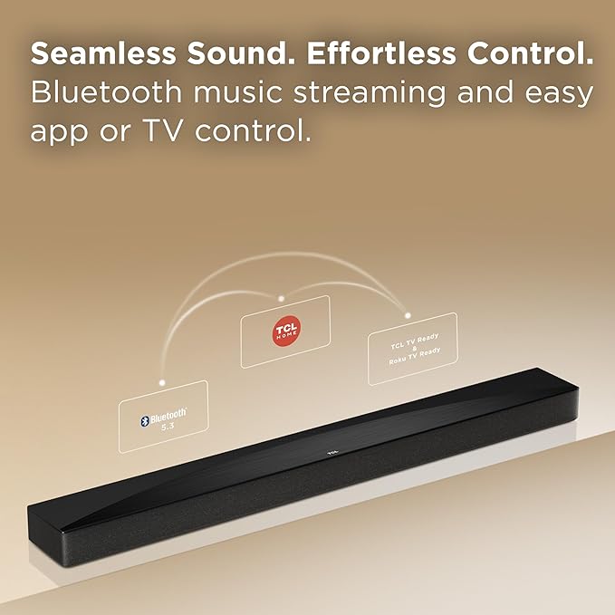 TCL Q65H 5.1 Sound Bar with Wireless Subwoofer - Image 10