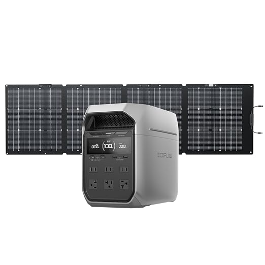 EF ECOFLOW Solar Generator DELTA 3 Plus by EFECOFLOW