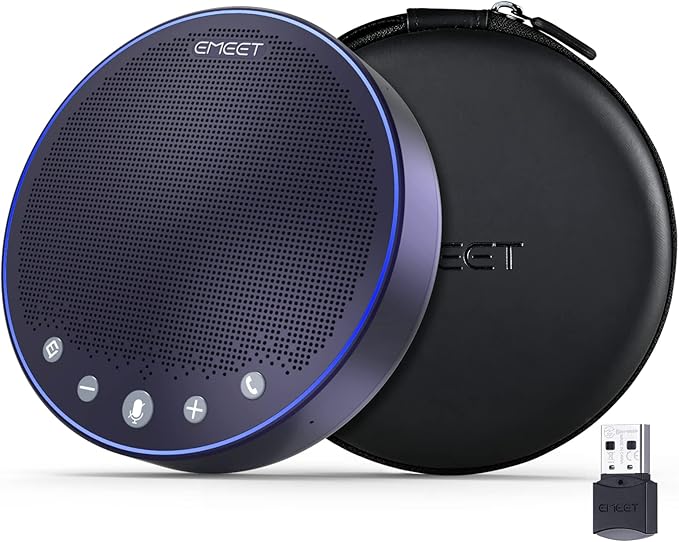 EMEET M3 Conference Speaker and Microphone, Zoom Certified Bluetooth by EMEET